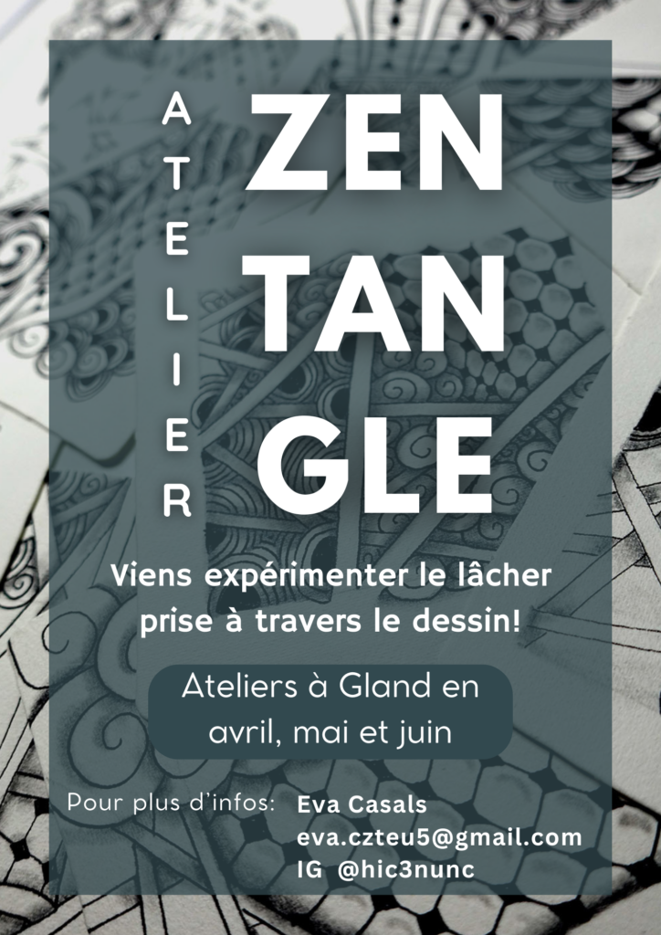 Ateliers de dessins Zentangle