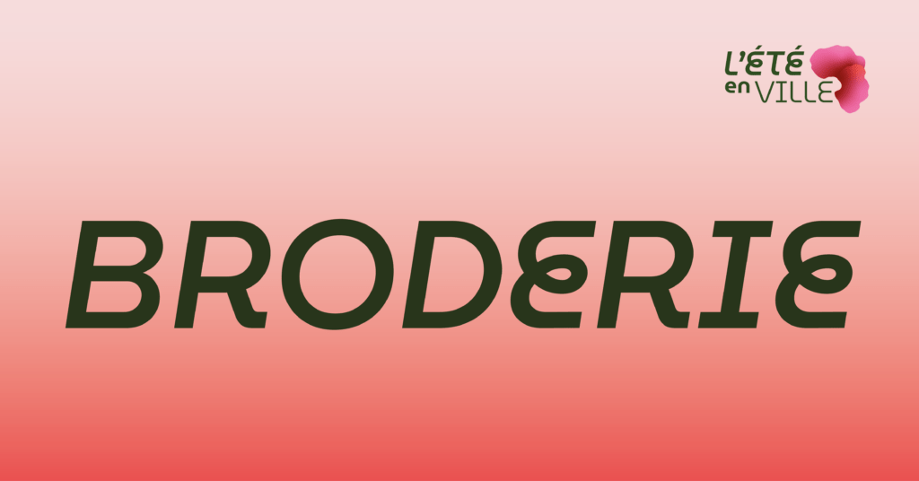 Broderie – 2ème vie