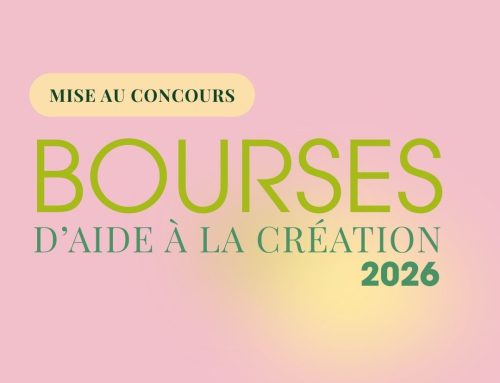 Nouvelle mise au concours – Bourse d&rsquo;aide à la création 2026